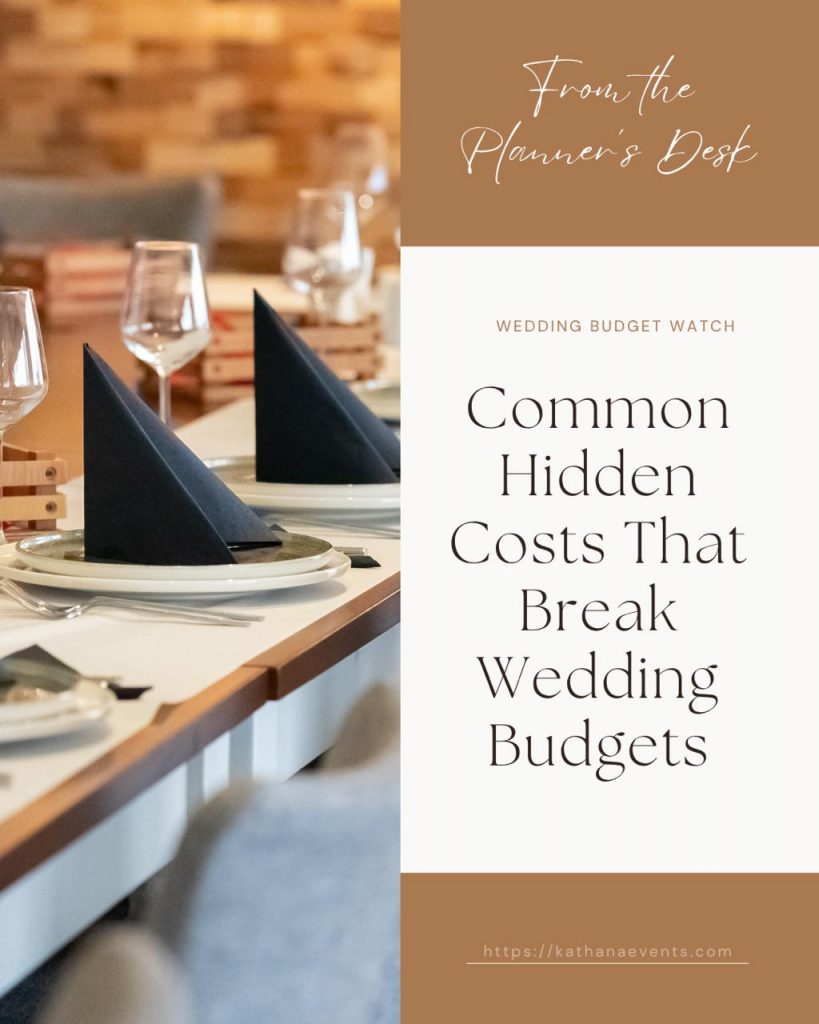 Wedding Budget Trap